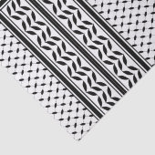Keffiyeh Symbool van het Palestijnse Verzetspatroo Tissuepapier (Detail)