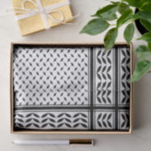 Keffiyeh Symbool van het Palestijnse Verzetspatroo Tissuepapier (Geschenk)