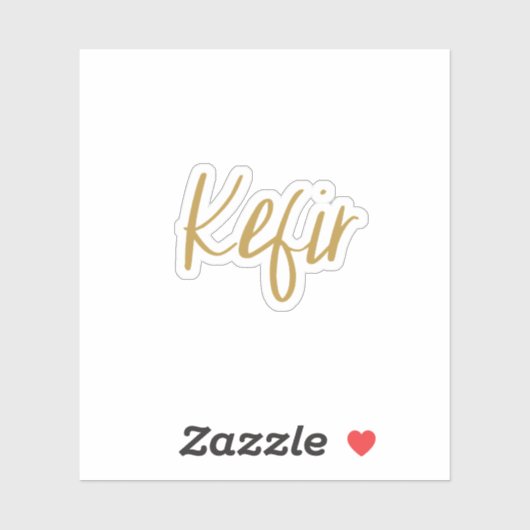 Kefir Storage Sticker (Vel)