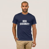 Keg Security T-shirt (Voorkant volledig)