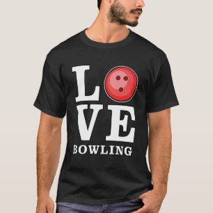 Kegelen met liefde t-shirt