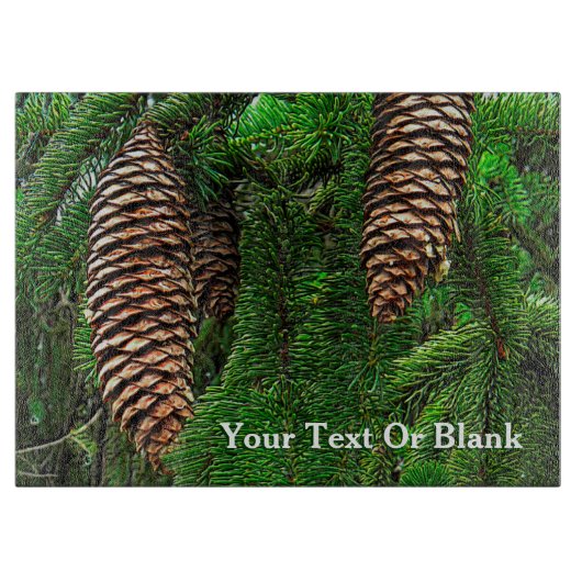 Kegels en naalden snijplank (Voorkant)