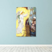 Kegelvormig canvas afdruk (Insitu (Houten vloer))