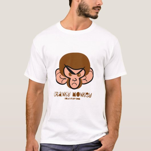 keiharde aap t-shirt (Voorkant)