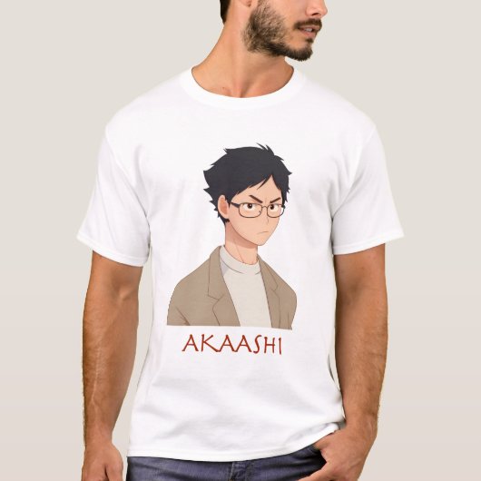 Keiji Akaashi T-shirt (Voorkant)
