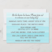 Keiki Waterverf Dolphin Wave Kaart (Achterkant)