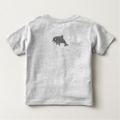 Keiki Waterverf Dolphin Wave Kinder Shirts (Achterkant)