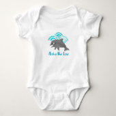 Keiki Waterverf Dolphin Wave Romper (Voorkant)
