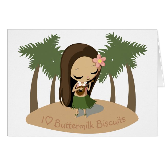 Keilana the Hula Girl (Voorkant Horizontaal)