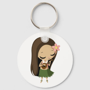 Keilana the Hula Girl Sleutelhanger