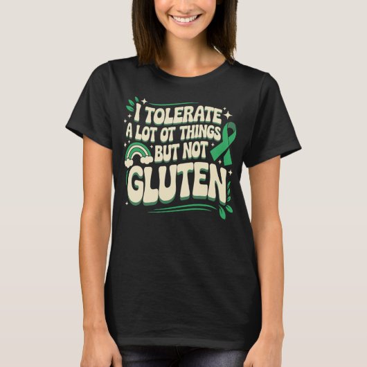 Kein Gluten, kein Problem - Glutenfrei mit Stil T-shirt (Voorkant)