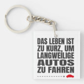 keine langweilige Autos Sleutelhanger (Voorkant)
