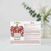 keith (betekenis) briefkaart (Staand voorkant)