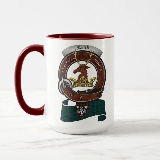 Keith Clan Badge Combo 15oz Mok (Links)