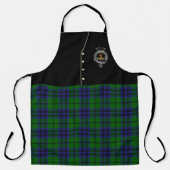 Keith Clan Badge & Tartan Kilt Schort (Voorkant)