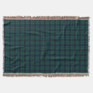 Keith Clan Dark Green Modern Scottish Tartan Deken