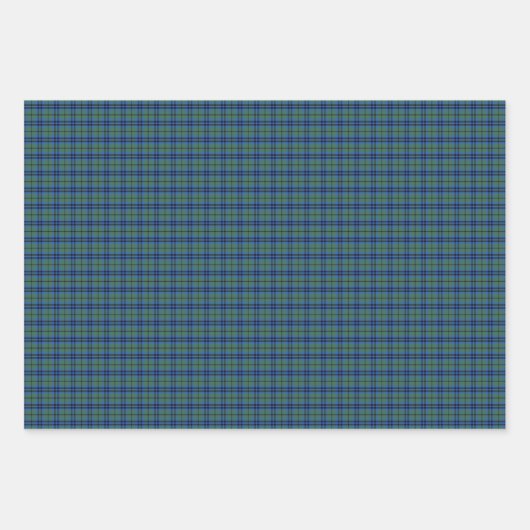 Keith Clan Scottish Tartan Pset Pattern Inpakpapier Vel (Voorkant 3)
