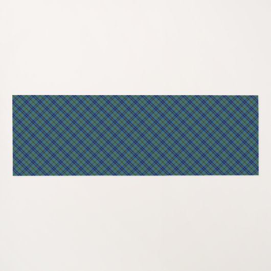 Keith Clan Scottish Tartan Pset Pattern Yogamat (Achterkant (horizontaal))
