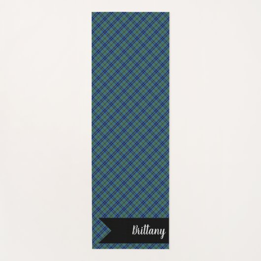 Keith Clan Scottish Tartan Pset Pattern Yogamat (Voorkant)
