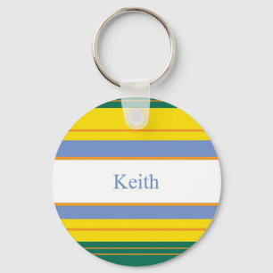 Keith Classic Stripes Sleutelhanger