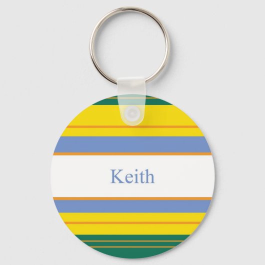Keith Classic Stripes Sleutelhanger (Voorkant)