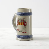 Keith Coat of Arms Stein - Family Crest Bierpul (Voorkant links)