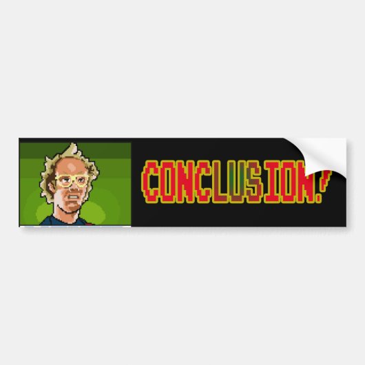 Keith Conclusion Bumpersticker (Voorkant)