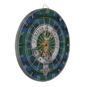 Keith Crest en Tartan Dartbord (Voorkant Links)