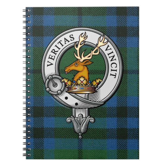 Keith Crest en Tartan Notitieboek (Voorkant)