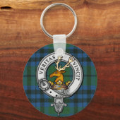 Keith Crest en Tartan Sleutelhanger (Voorkant)