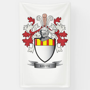 Keith Family Crest Coat of Arms Spandoek