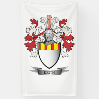Keith Family Crest Coat of Arms Spandoek