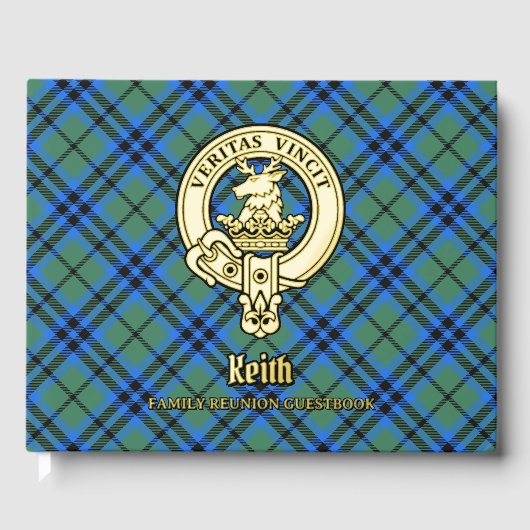 Keith Family Reunion Gastenboek (Voorkant)