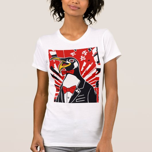 Keith Haring-stijl Japanse Bape Graffiti Wizard T T-shirt (Voorkant)