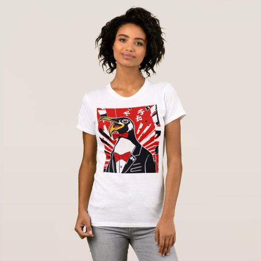 Keith Haring-stijl Japanse Bape Graffiti Wizard T T-shirt (Voorkant volledig)