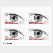 Keith Morris & de Crooked Numbers stickers (Vel)