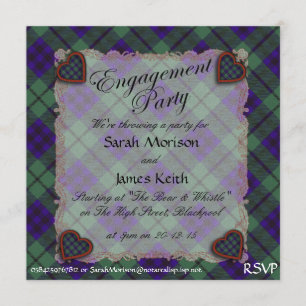 Keith Scottish clan tartan - Pset Kaart
