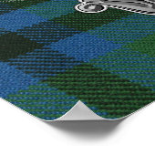 Keith Tartan & Badge Poster (Hoek)