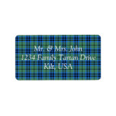 Keith Tartan Label (Voorkant)