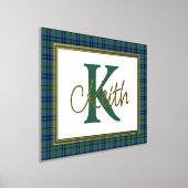 Keith Tartan Pset Monogram Folie Prints (Laagn)