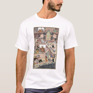 keizer Akbar (r.1556-1605) die het gebouw inspecte T-shirt