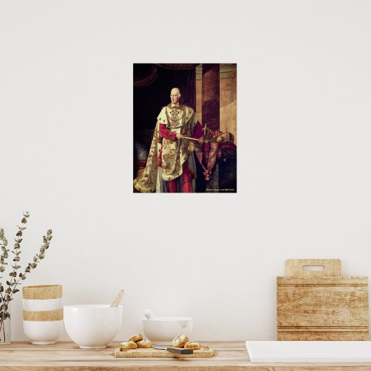 keizer Francis I van Oostenrijk Poster (Keuken)