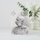 Keizer Frans Jozef van Oostenrijk Briefkaart (Staand voorkant)