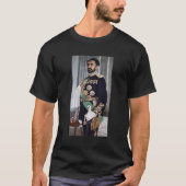 Keizer Haile Selassie Ethiopische Keizer Selassie T-shirt (Voorkant)