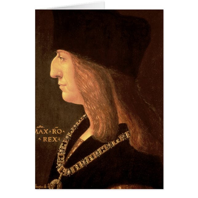 keizer Maximilian I van Duitsland, 1502 (Voorkant)
