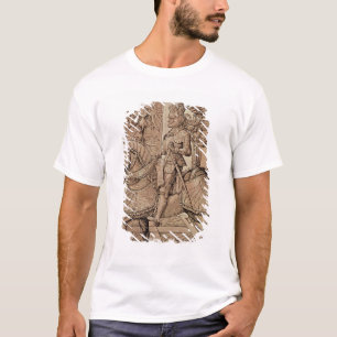 keizer Maximilian ik rijd op een paard, 1518 T-shirt
