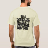 keizer Norton I T-Shirt (Achterkant)