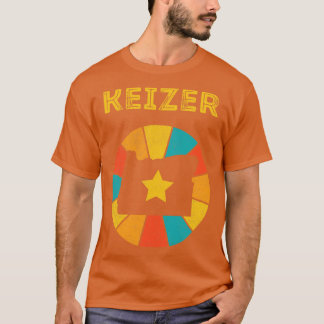 Keizer Oregon  Verdrietig Souvenir 1 T-shirt