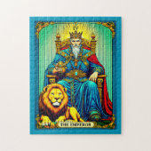 Keizer Tarot Kaart Art Legpuzzel (Verticaal)