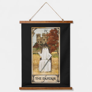 Keizer tarot kaart hangend wandkleed